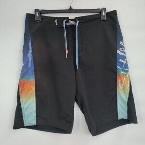 Salt Life SLX-QD Vapor Stretch High-RIse Swim Trunks Hybrid Boardshorts 34W Men